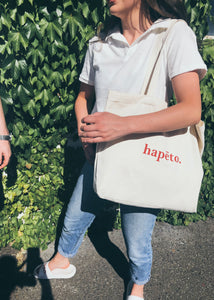 Canvas Tote Bag - The Hapeto Tote